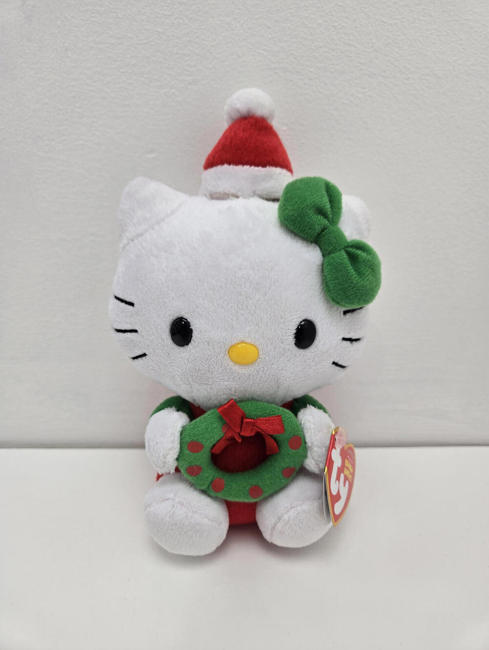 Ty Beanie Baby Vintage “Hello Kitty” the Holiday Hello Kitty Plush (5.5 inch)